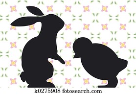 Bunny and Chick Bunny and Chick