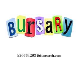 bursary, concept.