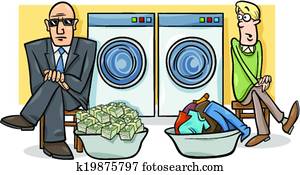 money laundering cartoon illustration money laundering cartoon illustration