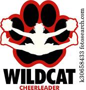 wildcat cheerleader wildcat cheerleader