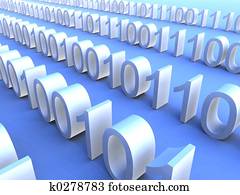 בינארי, זרום, 2