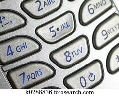 Cell Phone Key Pad
