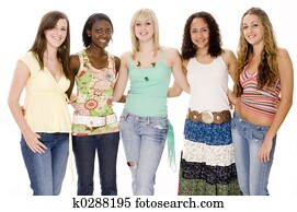 Group of Teens Group of Teens