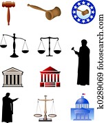 חוקי, סמלים