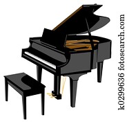 Baby grand piano Illustrations and Stock Art. 9 baby grand piano ...