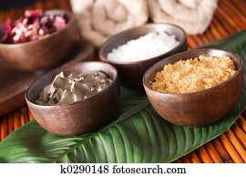 Body scrub, mud, bat