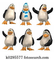 Cartoon Penguin Cartoon Penguin