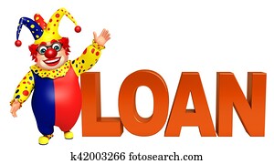 Clown with Loan