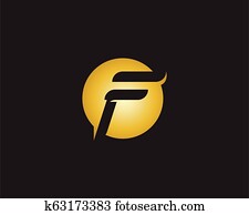 F logo letter template F logo letter template