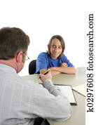 första, arbete samtalen