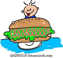 giant ham sandwich giant ham sandwich