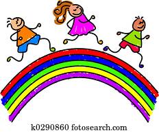 rainbow kids