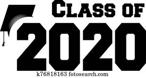 abschlussklasse, von, 2020 abschlussklasse, von, 2020