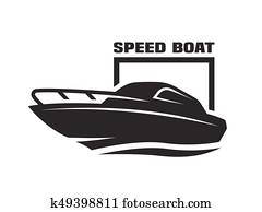 rasen boot, logo. rasen boot, logo.