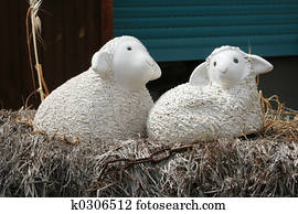 two Little lamb toy two Little lamb toy