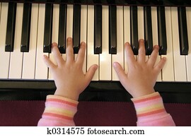 hand and piano hand and piano