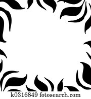 listras zebra, borda