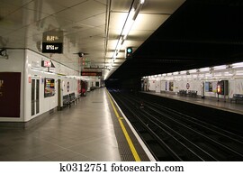London underground station