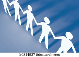 paper chain paper chain