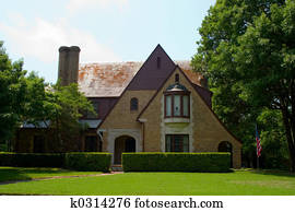 Klassische, neu, amerikanisch, bringen äußere, in, dass, spring. Stock