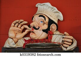 ציור היתולי, טבח