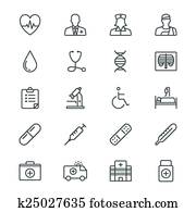 gesundheitspflege, schlanke, heiligenbilder