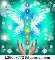 Healing Hands and seven chakras