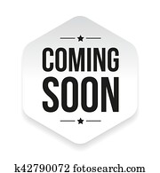 kommande, snart, märke