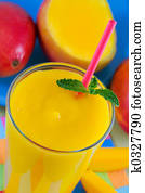 Mango smoothie Mango smoothie