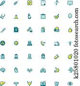 Medical icon set