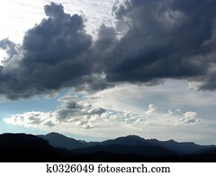 Mountains and Clouds