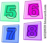 number icons number icons