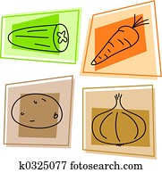 ירק, איקונים