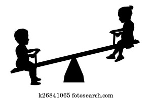 Children on Seesaw Children on Seesaw
