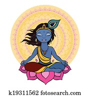 Hindu God Krishna. Hindu God Krishna.