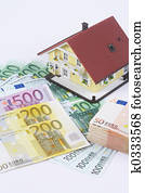 house with money