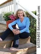 Mature Beauty - Relaxed At Home