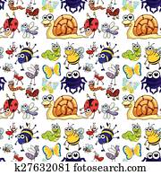 seamless, חרקים