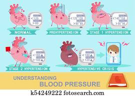 הבנה, לחץ דם