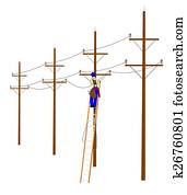 חשמלאי, ב, הארכה, סולם