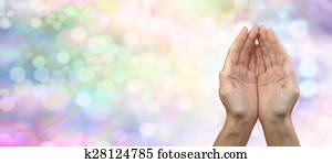 arco íris, cura, reiki, parte, bandeira