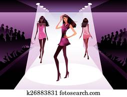 Fashion models on review Fashion models on review