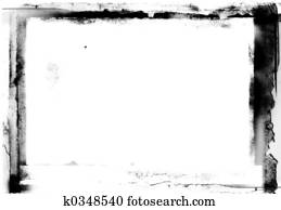 grunge photographic frame