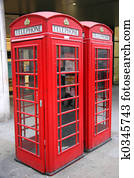 Two London Phonoe Booths
