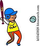 בייסבול, צחק