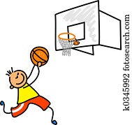 כדור סל, צחק