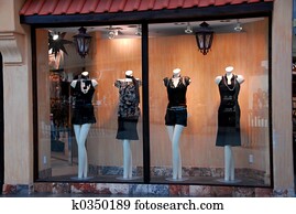 Boutique window Boutique window