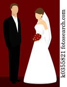 Bride and Groom Bride and Groom