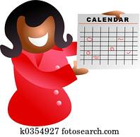 calendar girl calendar girl