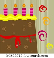 funky retro cake funky retro cake